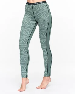 Fashion Floke Baselayer Pants Wool Base Layer Pants
