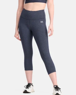Store Julie High Waist Capri Hiking Tights and Leggings