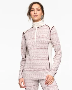 Clearance Maud Half Zip Wool Long Sleeve