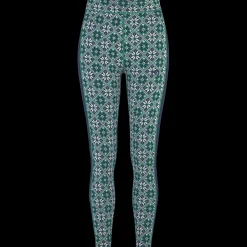 Hot Rose High Waisted Baselayer Pants - 100% Merino Wool Wool Base Layer Pants