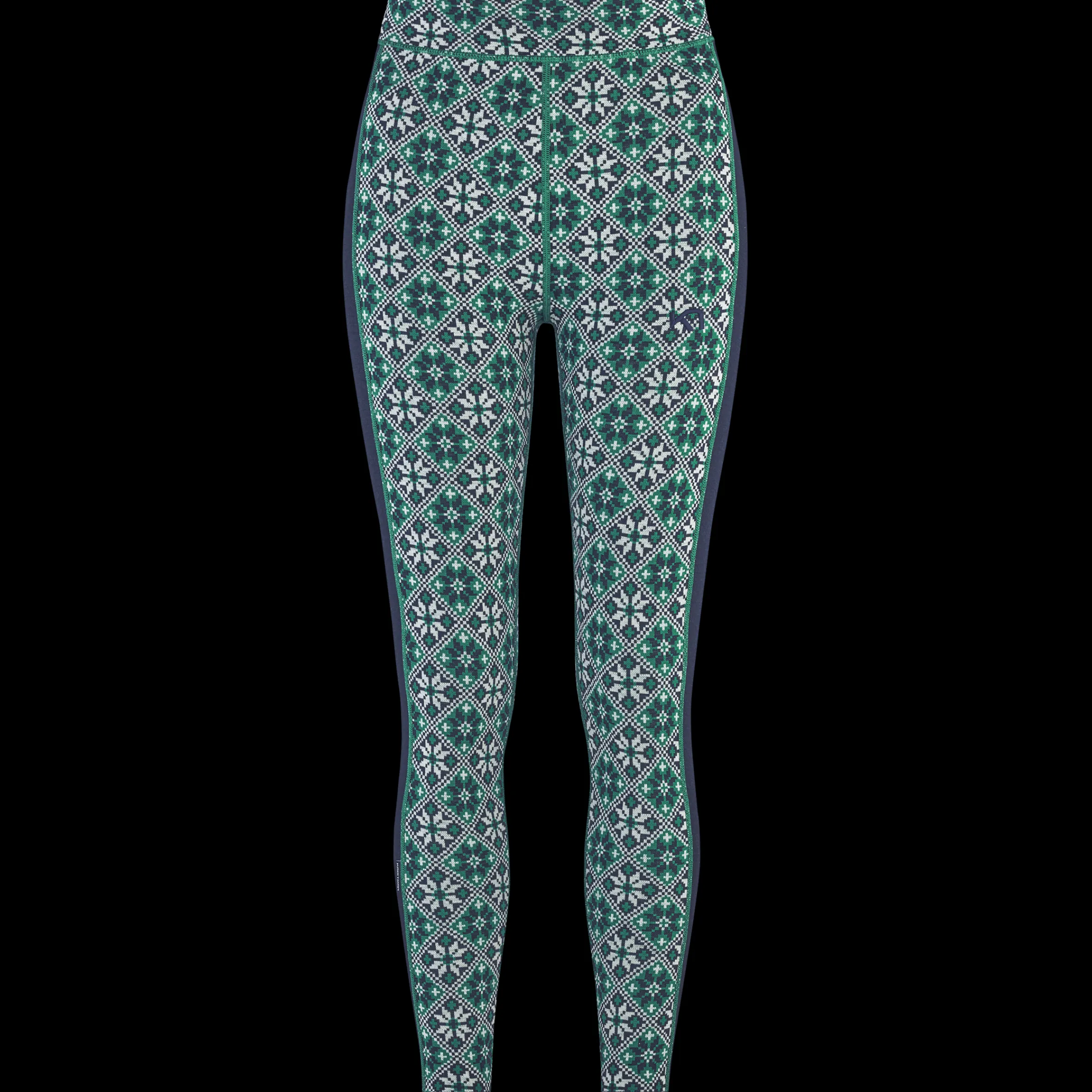 Hot Rose High Waisted Baselayer Pants - 100% Merino Wool Wool Base Layer Pants