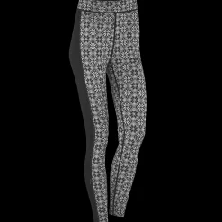 Fashion Rose High Waisted Baselayer Pants - 100% Merino Wool Wool Base Layer Pants
