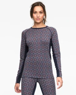 Fashion Rose Light Baselayer Long Sleeve Wool Long Sleeve