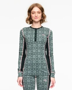 Store Rose Long Sleeve Baselayer - 100% Merino Wool Wool Long Sleeve