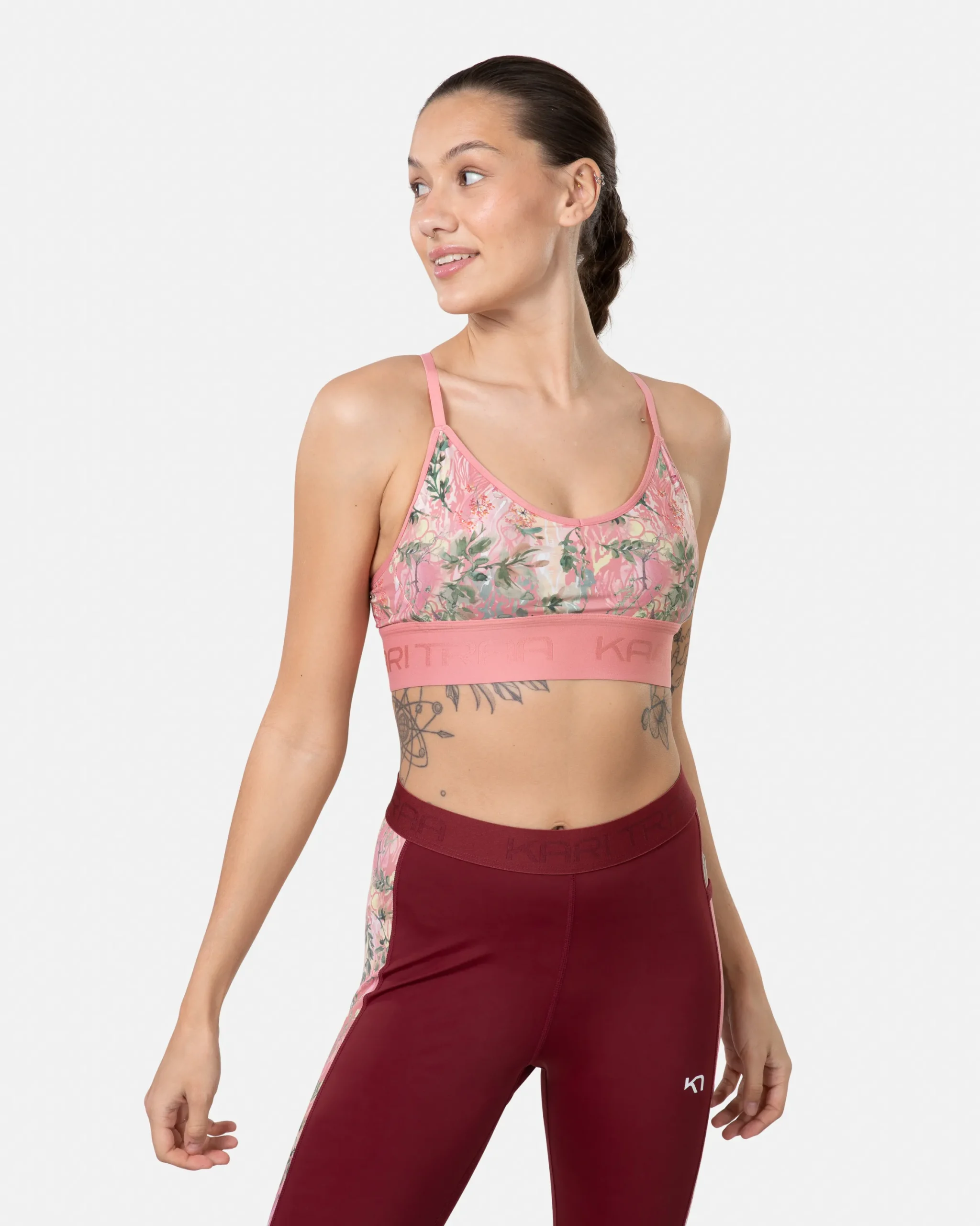 Flash Sale Var Printed Sports Bras and Underwear