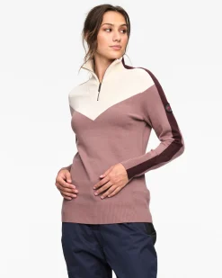 Best Voss Knit Half Zip Wool Sweater|Wool Sweaters