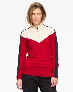 Outlet Voss Knit Half Zip Wool Sweater|Wool Sweaters