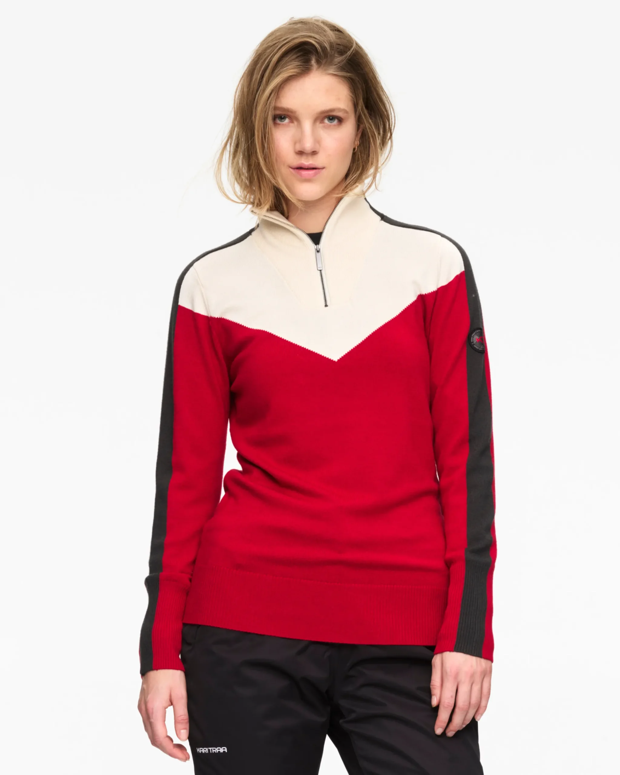 Outlet Voss Knit Half Zip Wool Sweater|Wool Sweaters